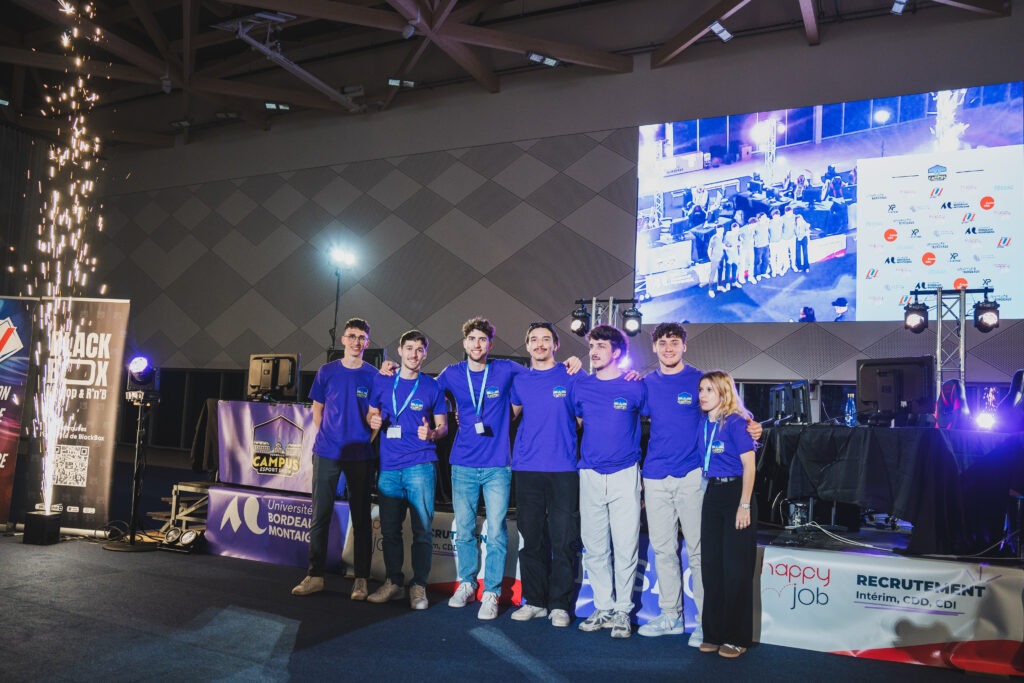 Mise en lumière Bordeaux - Éventech - SMART Pessac - Campus Esport Show 2025