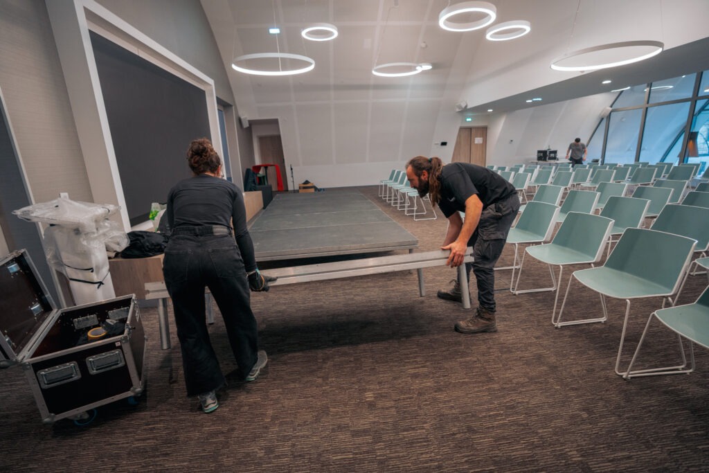 Sonorisation et installation technique pour une conférence Optic 2000 à Bordeaux